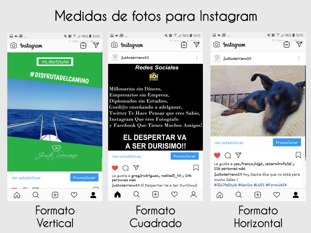 Medidas Instagram Fotos Medidas Instagram Fotos