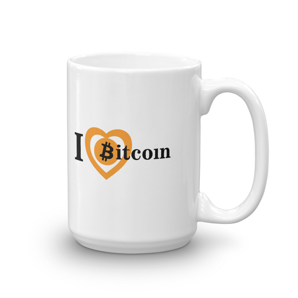 Taza Blanca Bitcoin